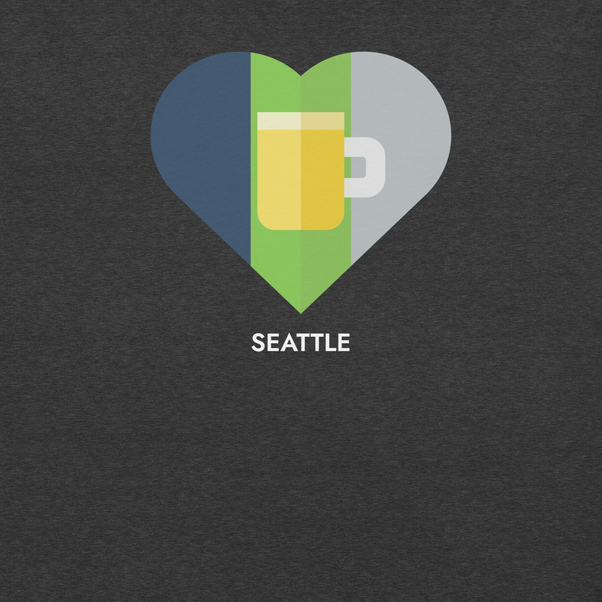 Thirsty, Indeed Seattle Football: Game Day Love Men's T-Shirt