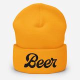 Thirsty, Indeed Women's "Beer" Cuffed Beanie