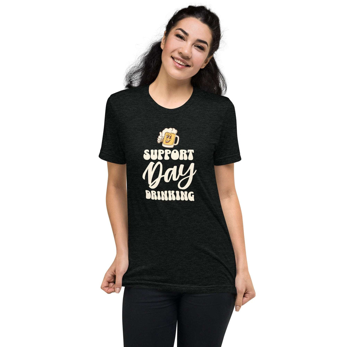 Thirsty, Indeed Women's "Support Day Drinking" T-Shirt